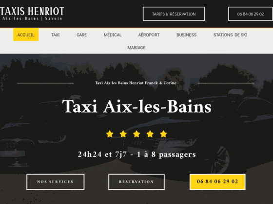 image du site https://taxis-henriot.fr/