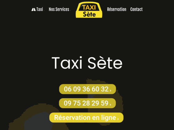 image du site https://taxisete.fr/