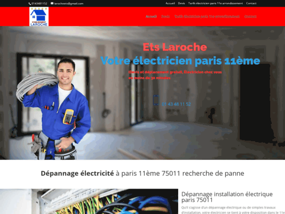 image du site https://www.electricienlarocheparis11eme.fr/
