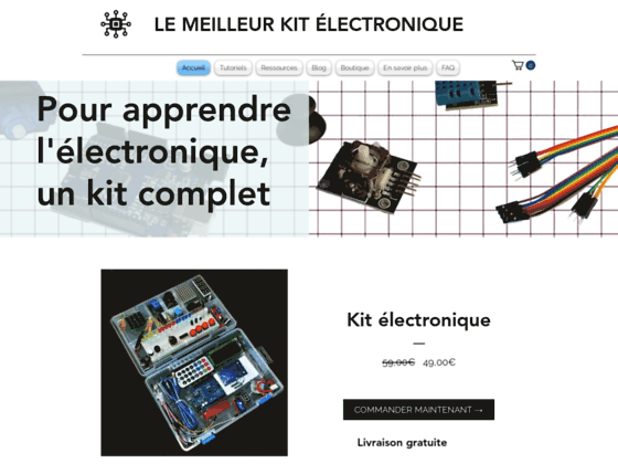 image du site https://www.electronique-kit.com/