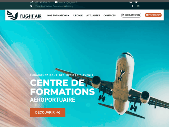 image du site https://www.flight-air-formation.fr/