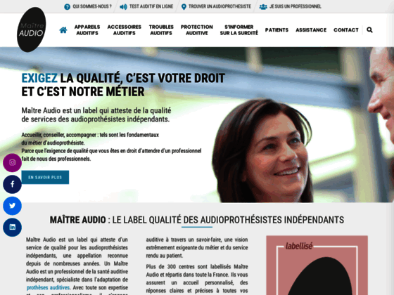 image du site https://www.maitre-audio.fr