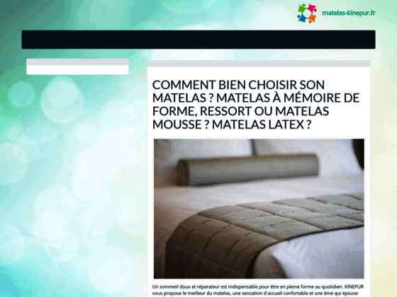 image du site https://www.matelas-kinepur.fr/