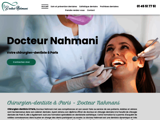 image du site https://www.nahmani-dentiste.fr/
