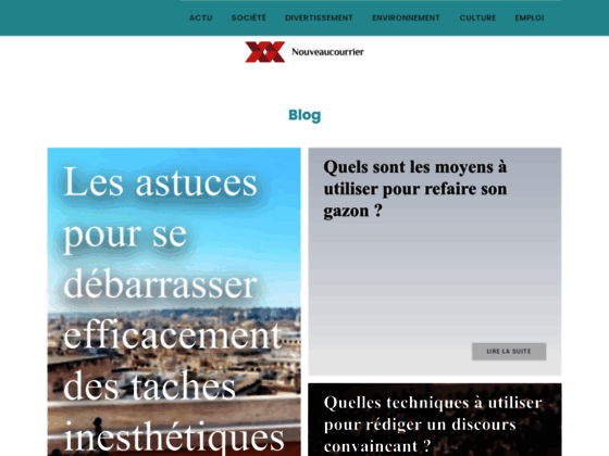 image du site https://www.nouveaucourrier.info/