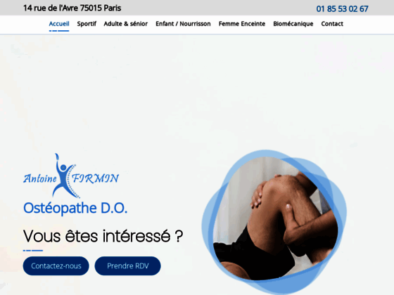 image du site https://www.osteopathe-firmin.fr/