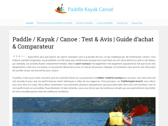 image du site https://www.paddle-kayak-canoe.fr/