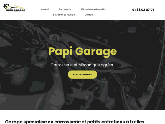 image du site https://www.papi-garage.be/