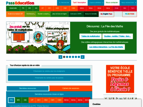 image du site https://www.pass-education.fr/