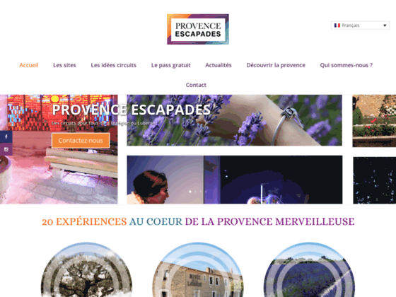 image du site https://www.provence-escapades-experiences.com/
