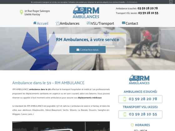 image du site https://www.rm-ambulances-hantay.fr/