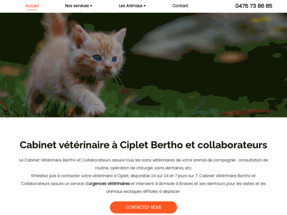 image du site https://www.veterinaire-hannut.be/