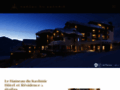 Screenshot du site : Le Hameau du Kashmir - Hôtel à Val Thorens