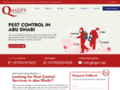 Site screenshot : Dubai Pest Control-QPC