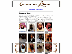 Coran en ligne