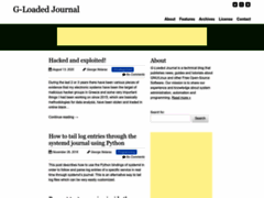 G-Loaded Journal | Open-source software and technology blog