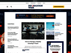 InformationWeek, serving the information needs of the Business Technology Community