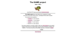 The KAME project