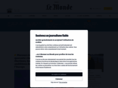 Le Monde.fr - Actualités et Infos en France et dans le monde