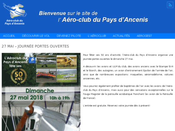 Photo image Aéro-club du Pays d'Ancenis : Accueil