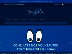 Accent bleu du Quebec - produits de fierté