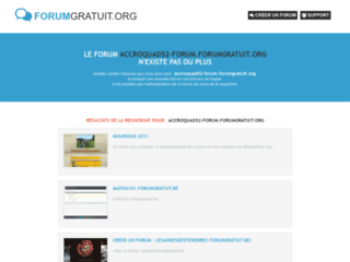 Accroquad52-forum.forumgratuit.org