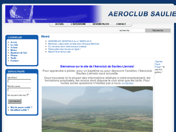 Photo image Aeroclub de Saulieu Liernais Bourgogne