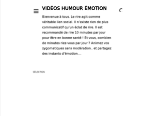 Videos Humour Emotion
