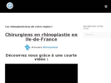 Rhinoplastie à Paris ! Chirurgiens spécialistes en Île de France