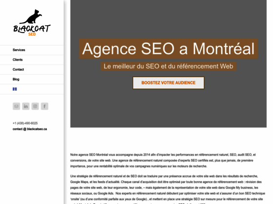 Agence web et SEO à Montréal