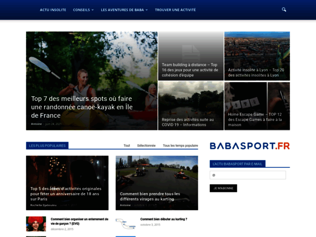 Blog Baba Sport