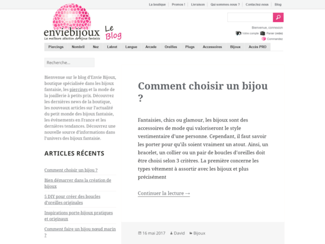 Blog d'Envie Bijoux