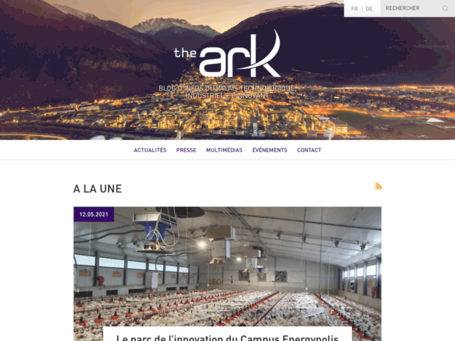 Blog The Ark - Toute l'information sur les entreprises valaisannes