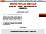 Ocordo Travaux Bordeaux - Travaux de rénovation et d'extension à Bordeaux