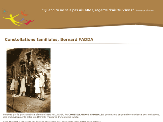Bernard Fadda, spécialiste en constellation familiale à Caen (14)