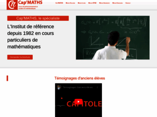 Cap'Maths - Cours et soutien scolaire en maths