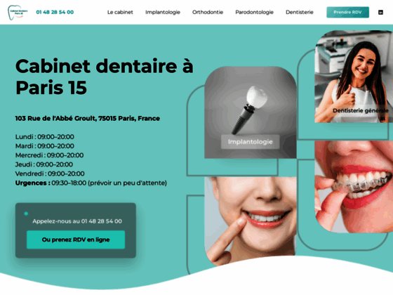 Docteur Alain REVAH : soins dentaires � Paris