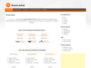 Drone Achat