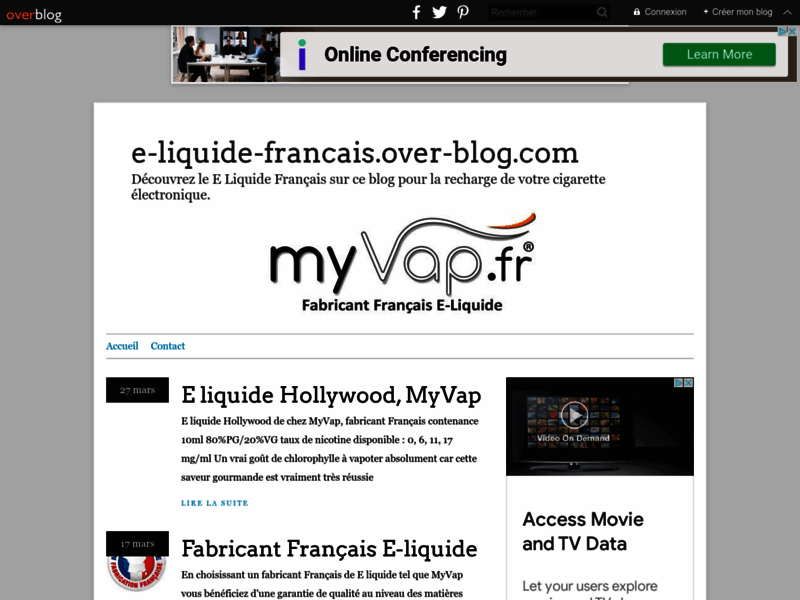 Blog E Liquide Français