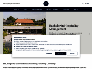 EHL: l’école hôtelière suisse par excellence