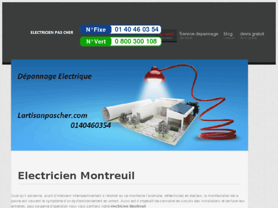 Electricien Montreuil