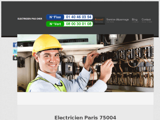 Electricien Paris 75004