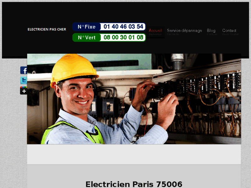 Electricien Paris 75006