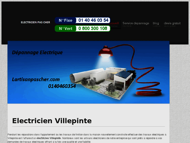 Electricien Villepinte