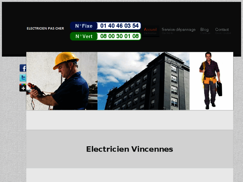 Electricien Vincennes