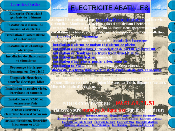 Electricite generale du batiment a Abatilles, artisan electricien