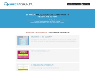http://fan2quadenisere.superforum.fr/forum.htm