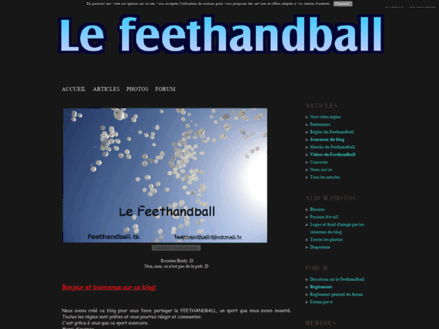 Feethandball