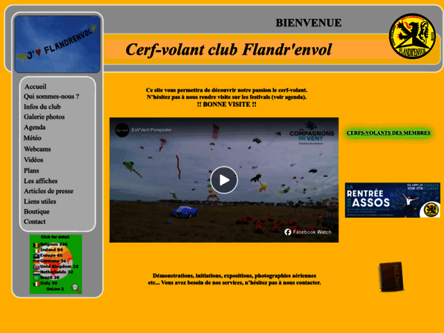 Cerf-volant club Flandr'envolCerf-volant club Flandr'envol, référencé sur Breizh kam annuaire du cerf-volant