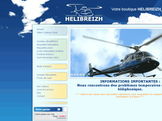 Photo image HELIBREIZH - L'hélicoptère en Bretagne sur le golfe du Morbihan -  Circuits Touristiques sur le Golf